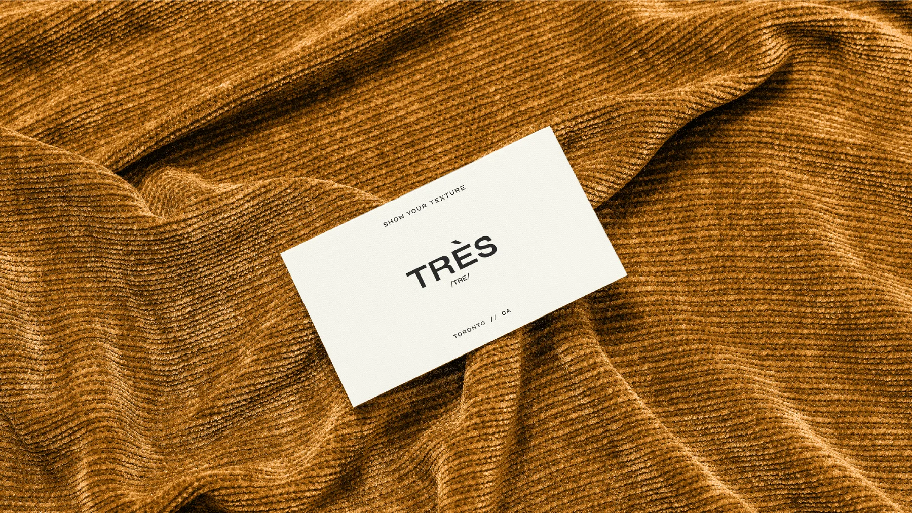 Tres — brand and packaging artwork, view 2